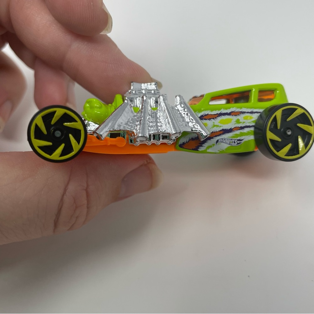 Hot Wheels & Matchbox Lot 4 - Street Creeper Warp Speeder Fast Fish Forklift - Picture 5 of 13
